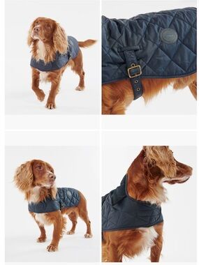 2 Barbour Quilted Dog Jackets